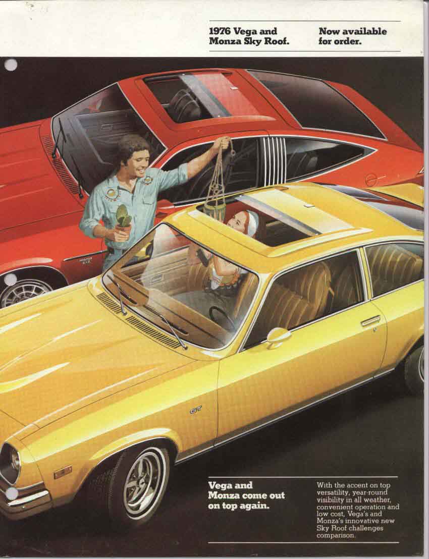 1976 Chevrolet Vega-Monza Skyroof Brochure Page 2